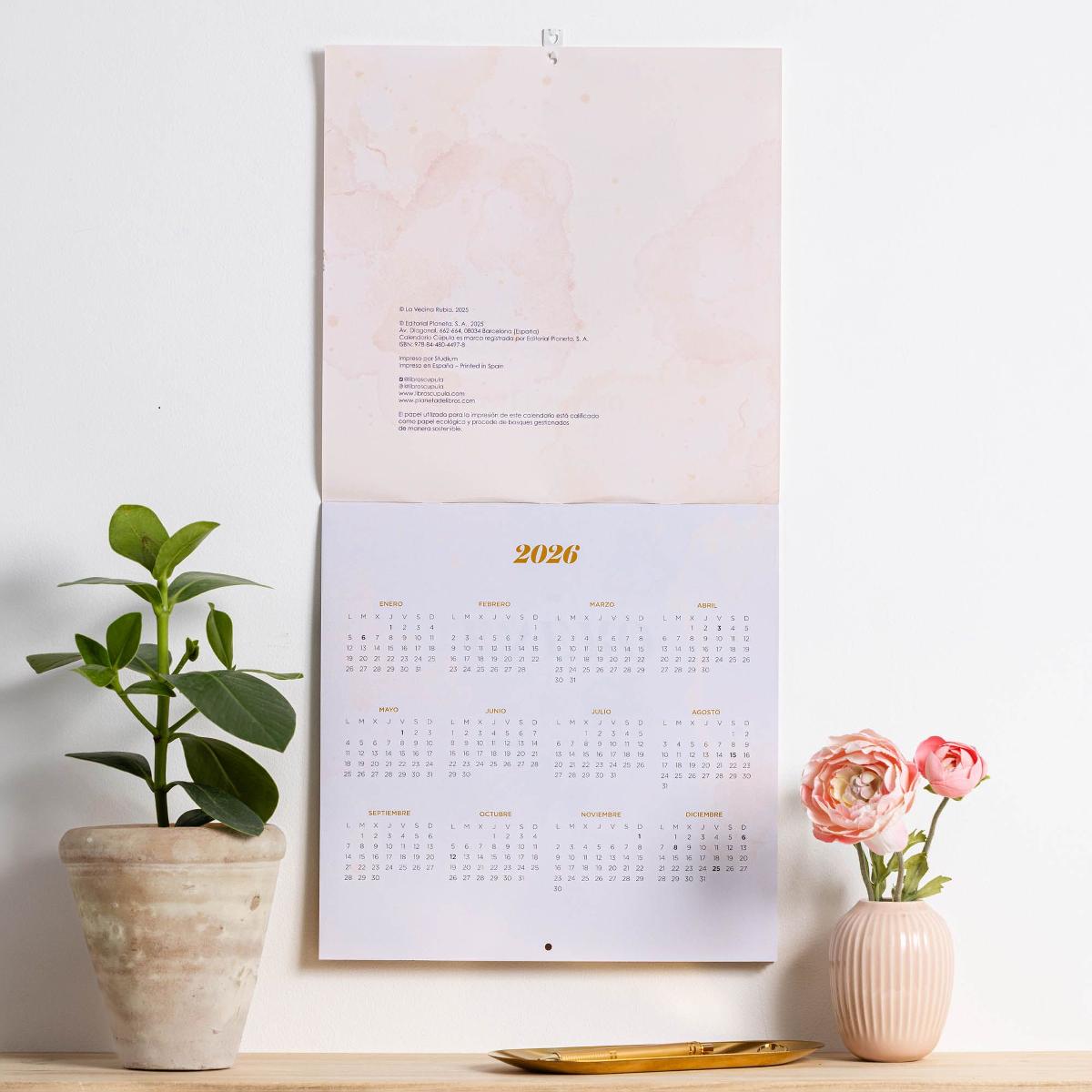 Calendario La Vecina Rubia 2026 8