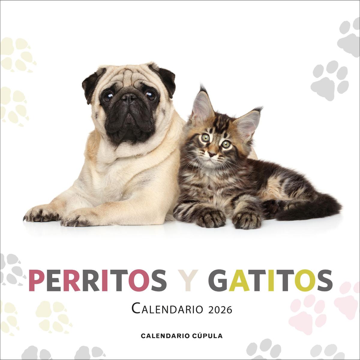 Calendario Perritos y gatitos 2026 1