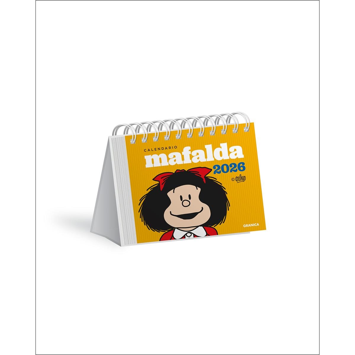 Imagem 0 de Mafalda 2026, Calendario Escritorio Amarillo