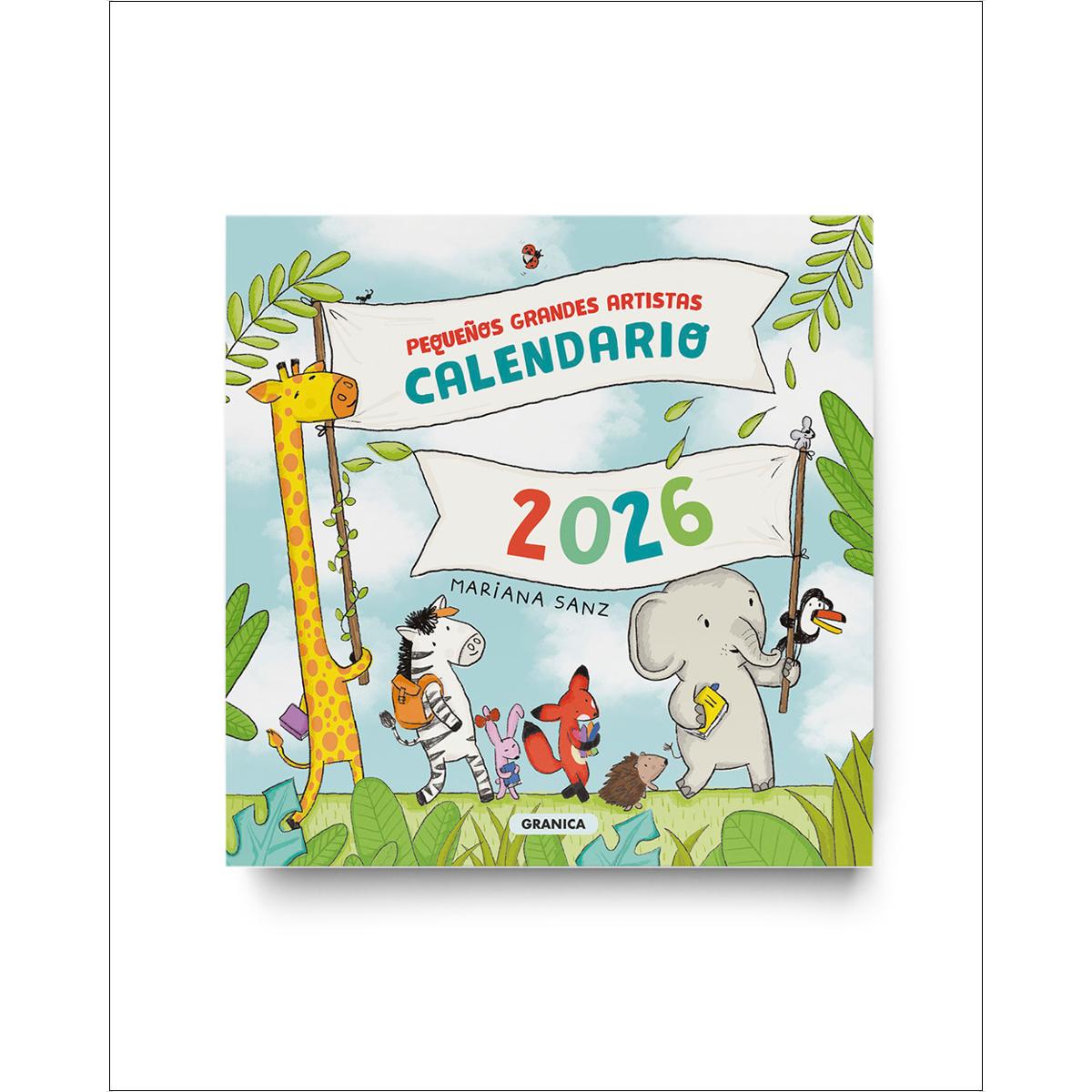 Imagem 0 de Pequeños Grandes Artistas 2026, Calendario de Pared