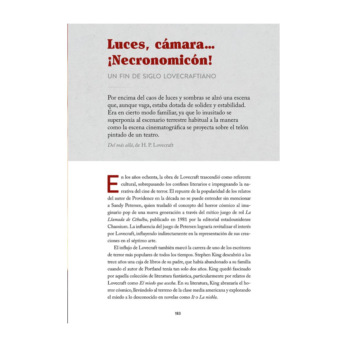 LOVECRAFT EN EL CINE. MONSTRUOS, MITOS Y DIOSES ARCANOS (Tapa dura) 6