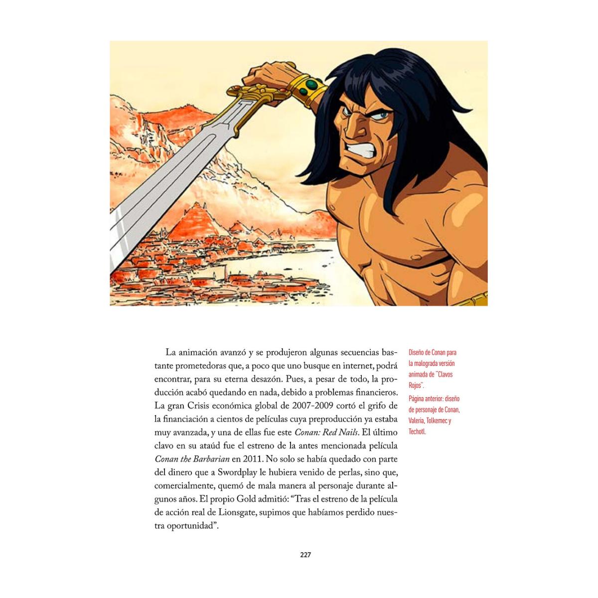 CONAN EL BARBARO EN EL COMIC, EL CINE Y LA TELEVISION (Capa Dura) 7