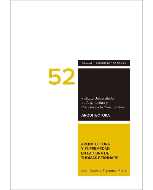 Arquitectura y enfermedad en la obra de Thomas Bernhard (Capa mole) 1