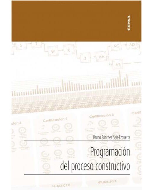 Programación del proceso constructivo 1