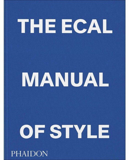 The ecal manual of style 1