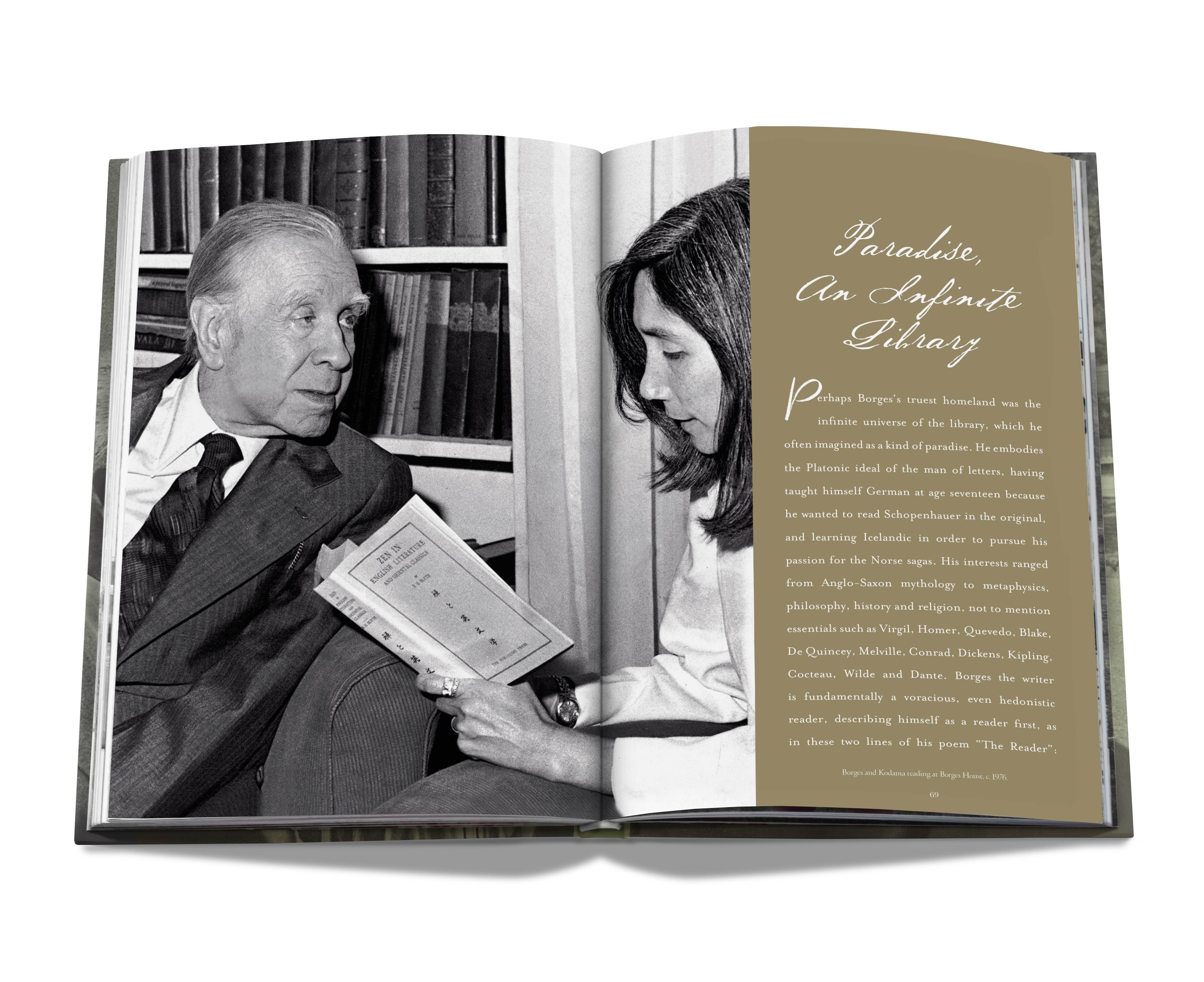 Jorge luis borges & maría kodama 6