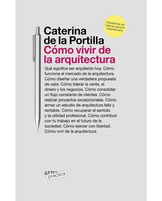 Cómo vivir de la arquitectura (Capa mole) 1