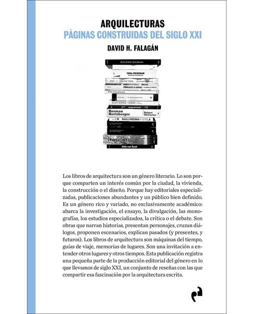 Imagen 1 de ARQUILECTURAS: PÁGINAS CONSTRUIDAS DEL SIGLO XXI