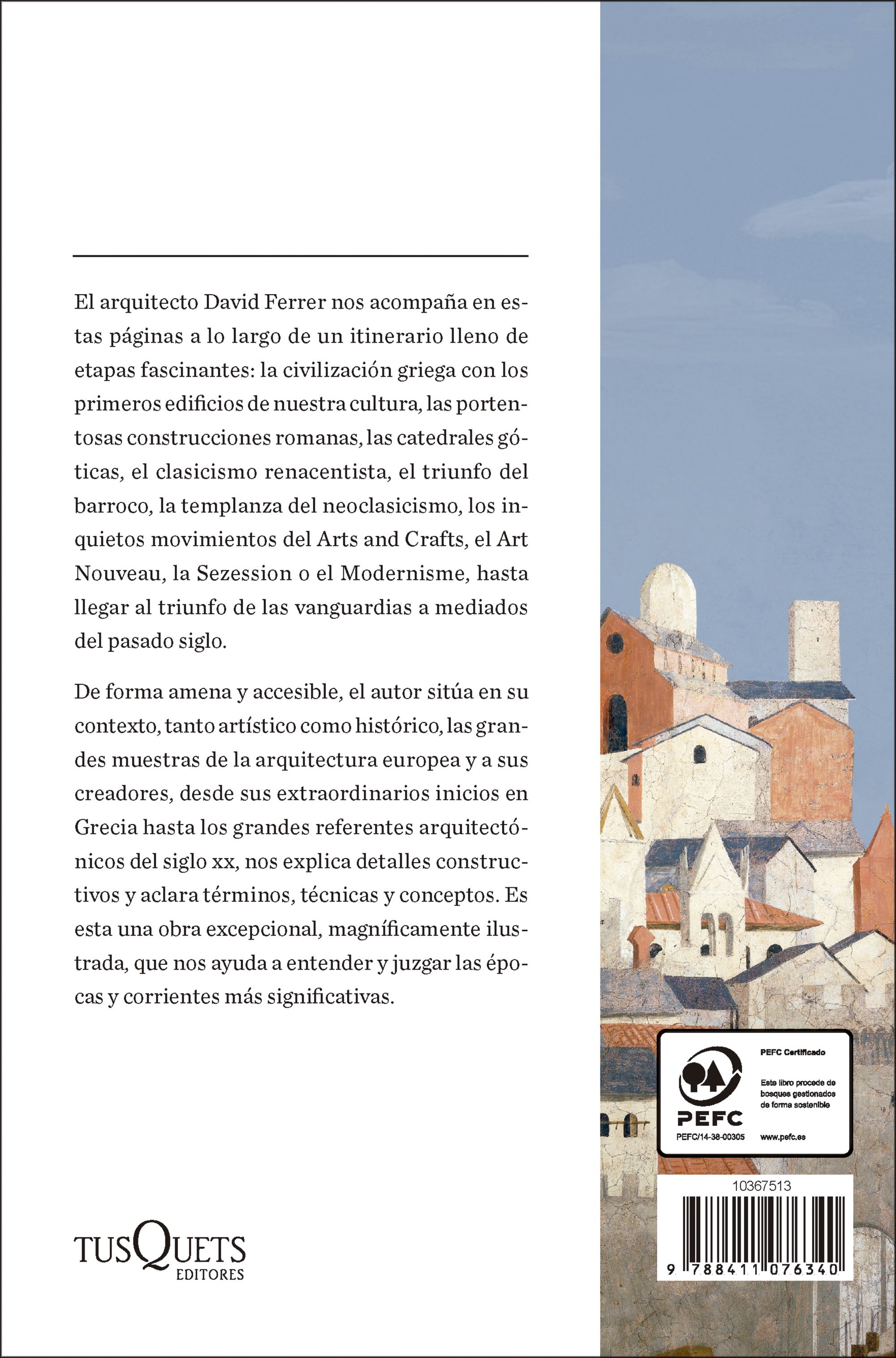 Una historia personal de la arquitectura europea: Del templo griego a la Bauhaus (Capa mole com abas) 2