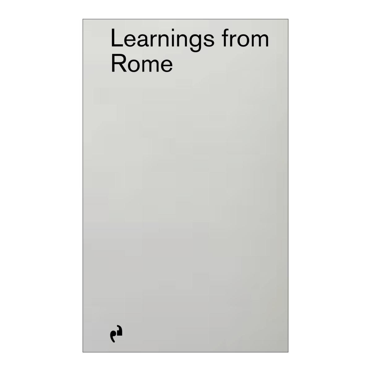 Imagem 0 de Learnings from rome