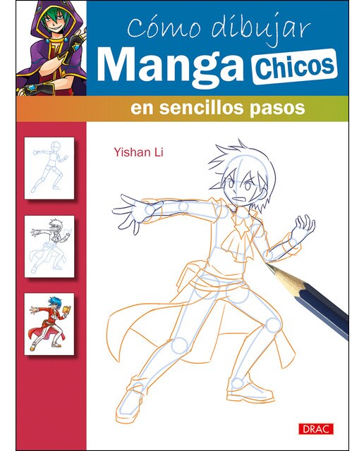 Cómo dibujar manga chicos en sencillos pasos