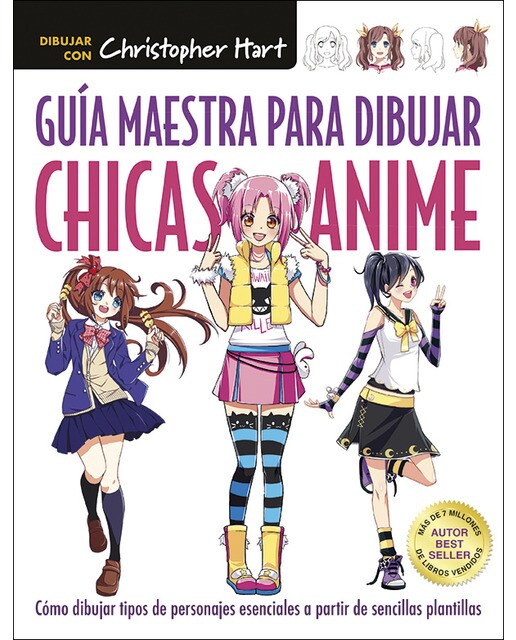 Guía maestra para dibujar chicas anime (Tapa blanda) 1