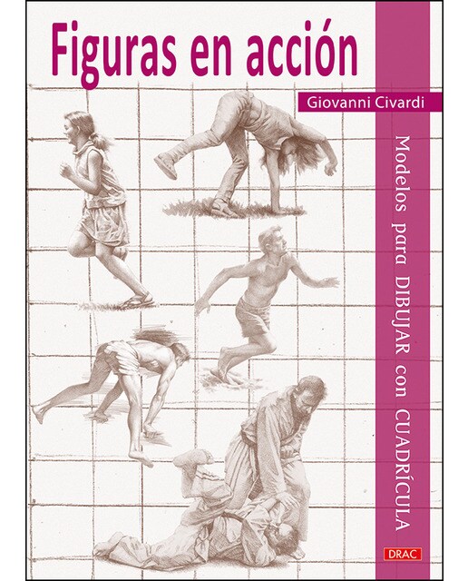 Imagen 1 de Figuras en acción. Modelos para dibujar con cuadrícula (Tapa blanda)