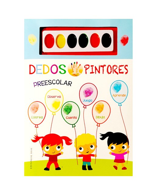 Imagen 0 de Dedos pintores preescolar (libro azul) (Tapa blanda)