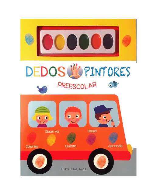 Imagen 0 de Dedos pintores preescolar (libro amarillo) (Tapa blanda)