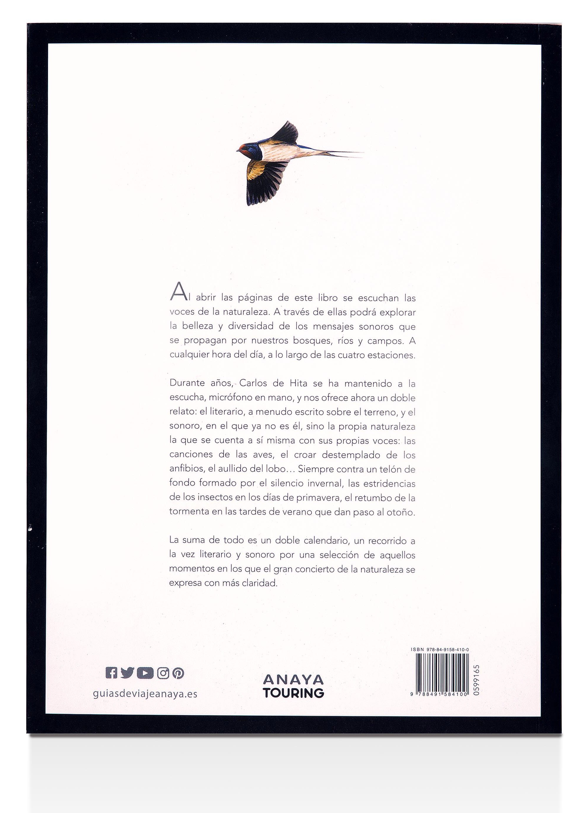 El sonido de la Naturaleza: Calendario sonoro de los paisajes de España  (Tapa blanda con solapas) 2
