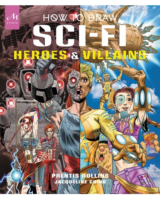 How to draw sci-fi heroes and villains 1