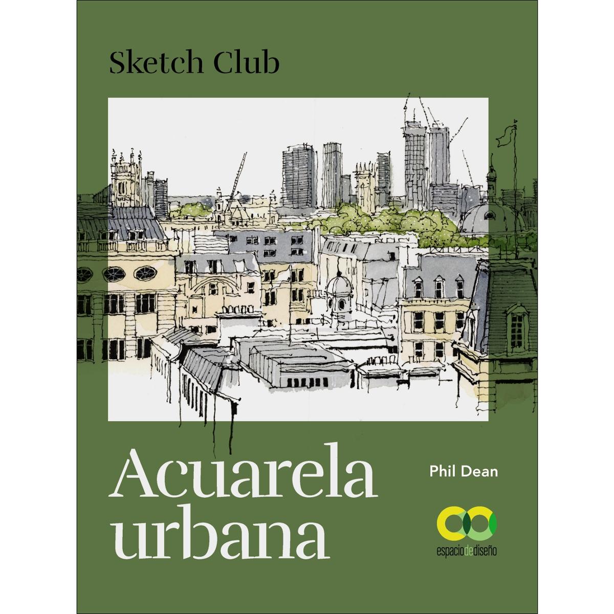 Imagen 1 de Acuarela urbana  (Tapa blanda con solapas)
