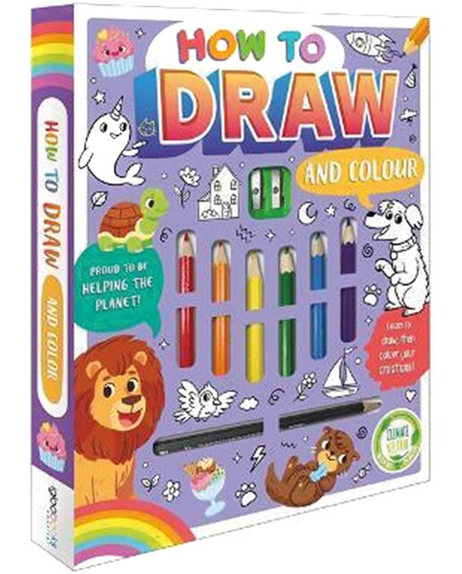 How to draw and colour 1