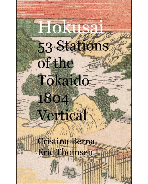 Hokusai 53 Stations of the Tokaido 1804 Vertical (Capa dura) 1