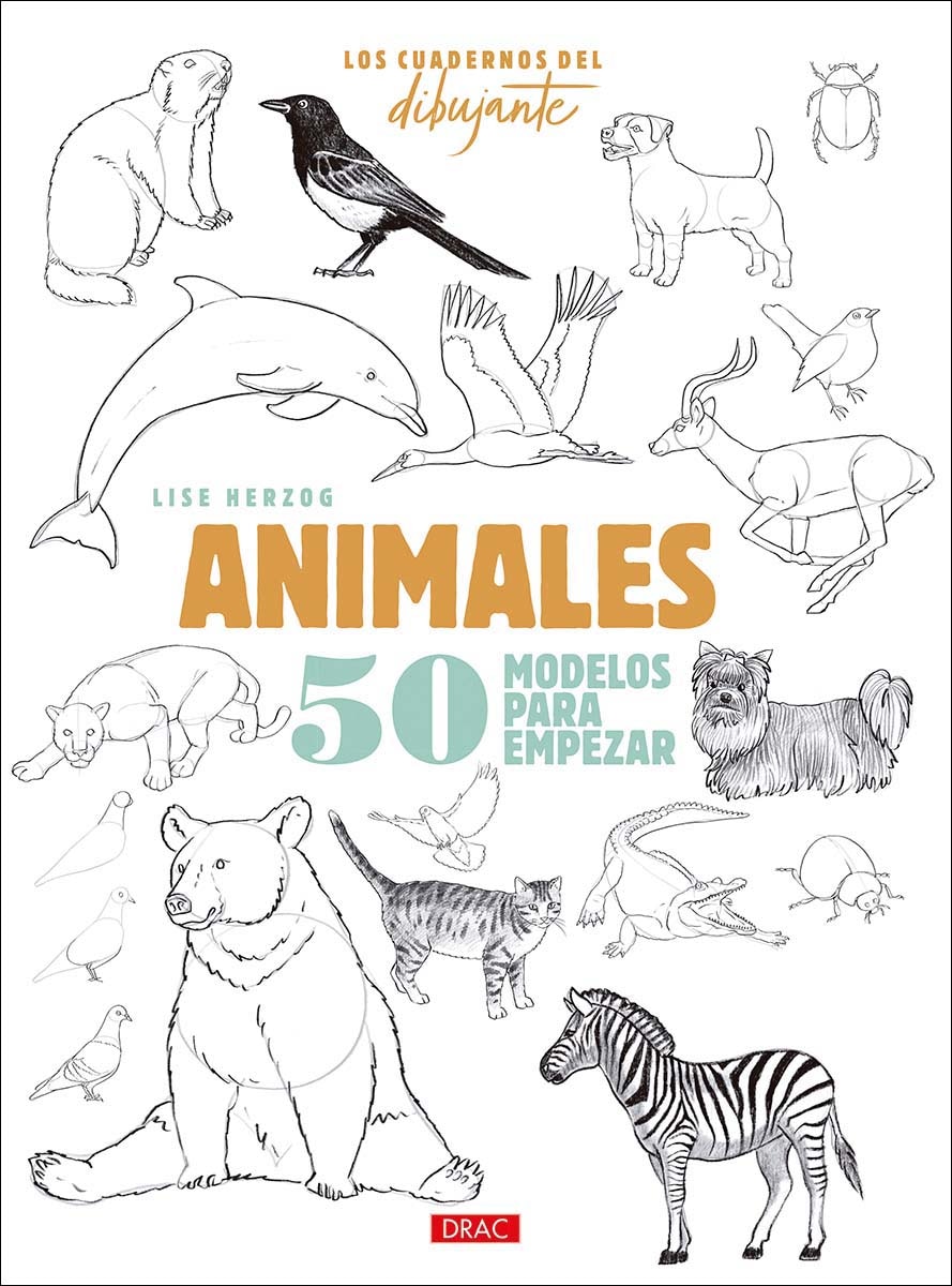 Imagem 0 de Los cuadernos del dibujante. Animales: 50 modelos para empezar
