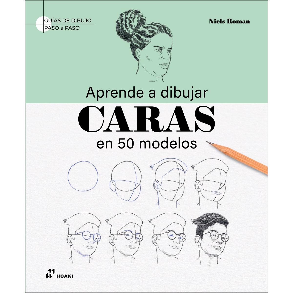 Aprende a dibujar caras en 50 modelos 1
