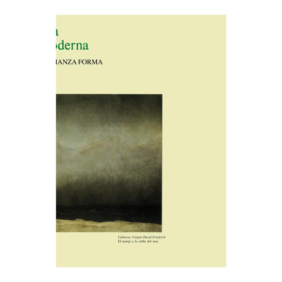 La estética en la cultura moderna (Capa mole com abas) 1