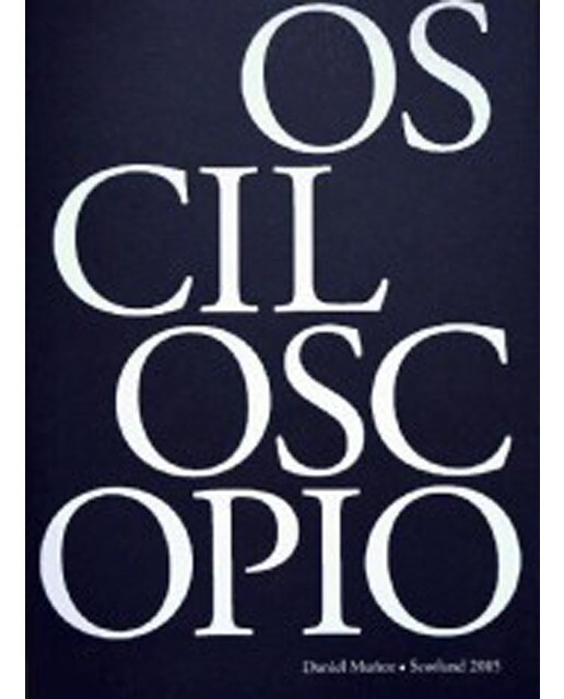 Osciloscopio: Cuaderno De Escocia 1