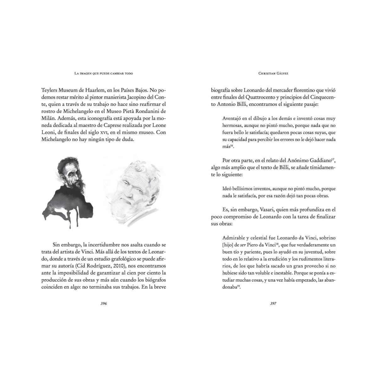 Leonardo da Vinci -cara a cara-: ¿Cuál era el verdadero rostro del maestro? (Bolso) (Capa mole) 2