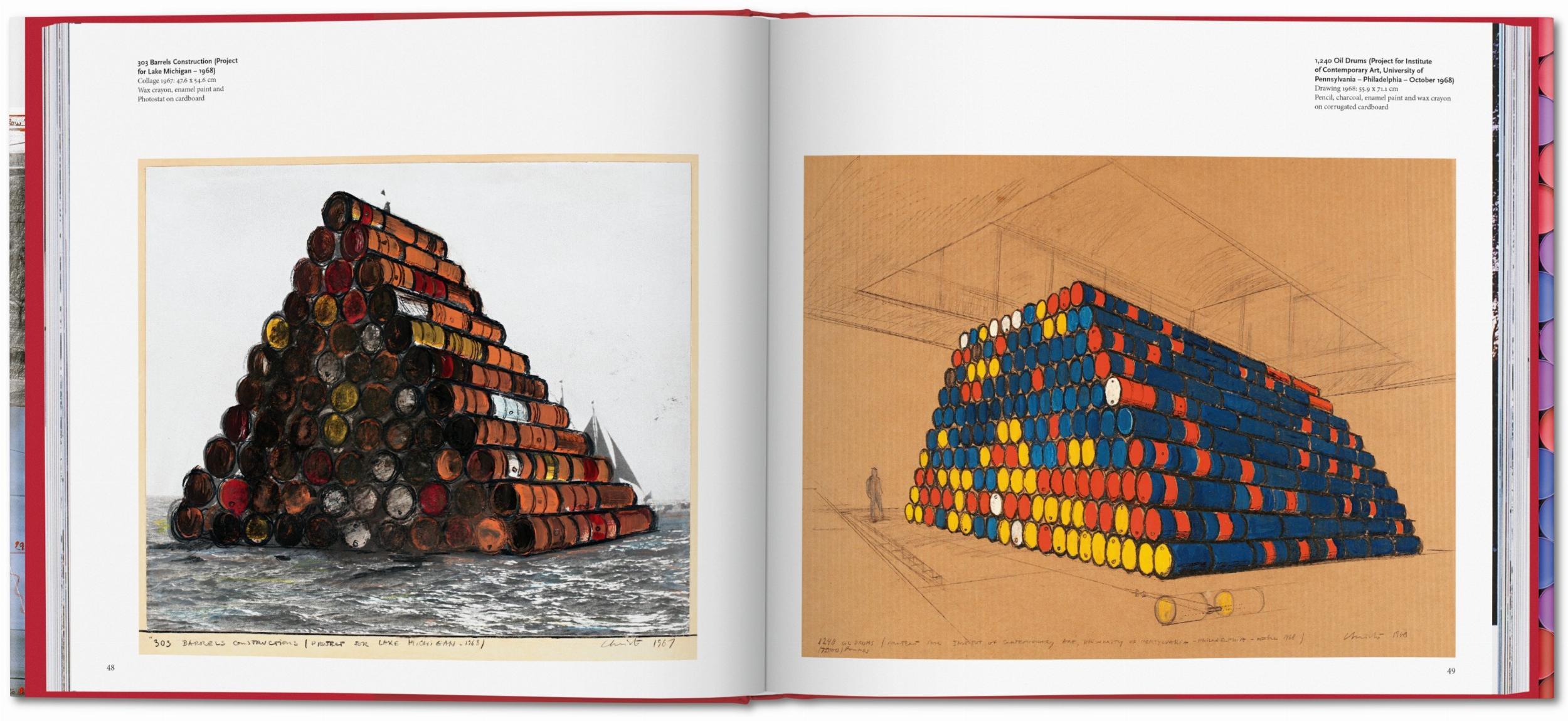 Christo and Jeanne-Claude. Barrels and The Mastaba 1958&2018 (Capa dura) 6