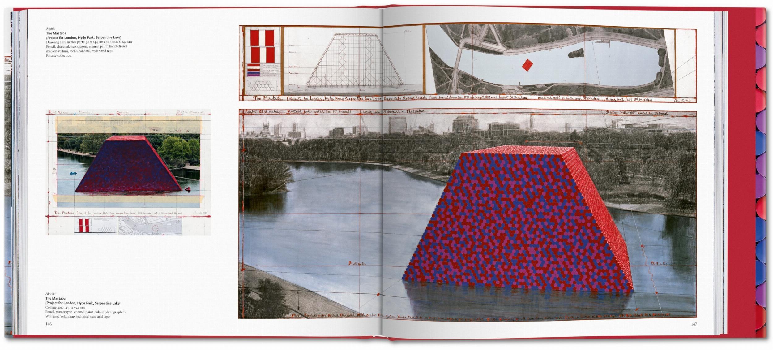 Christo and Jeanne-Claude. Barrels and The Mastaba 1958&2018 (Capa dura) 9