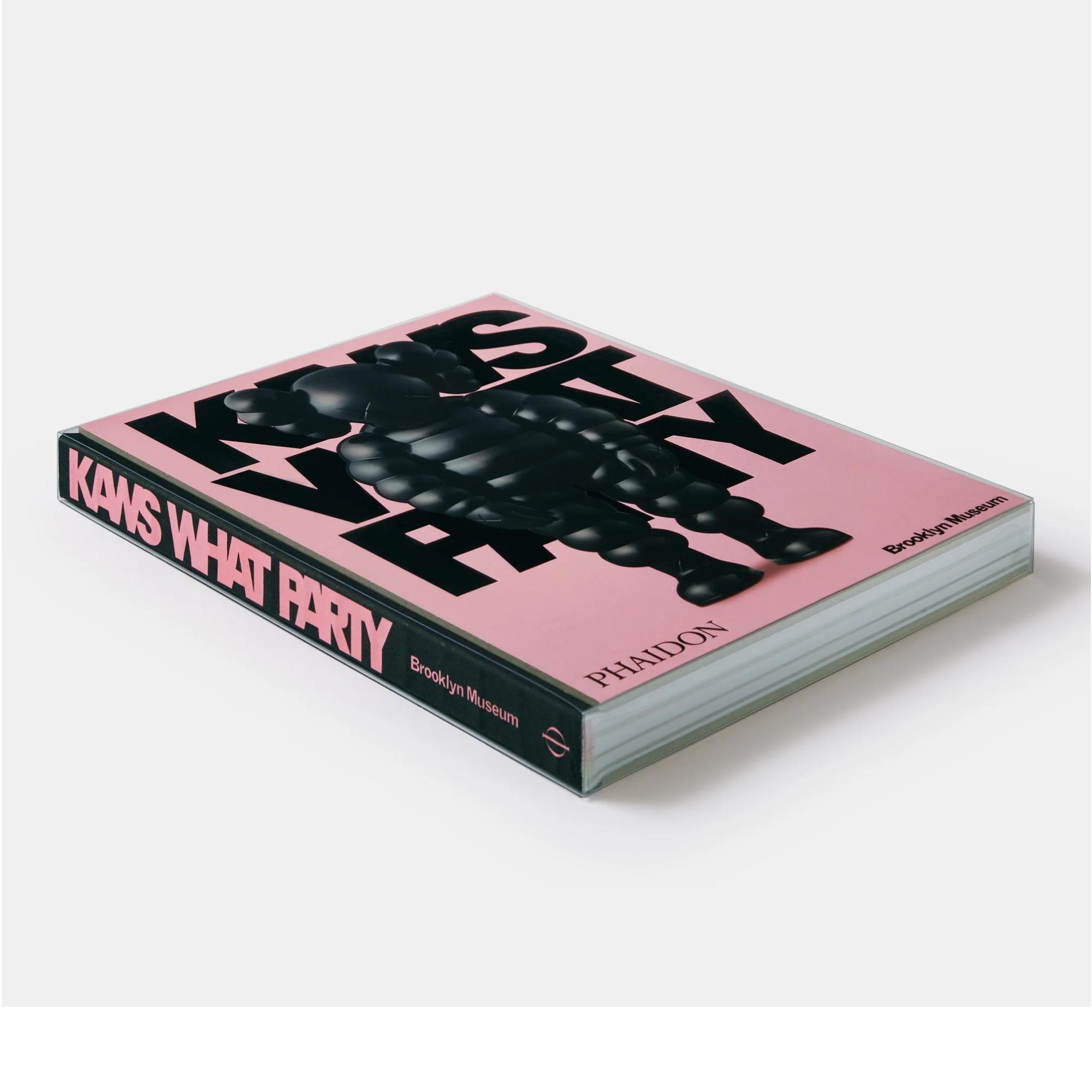 Kaws: what party (black on pink edition) 9