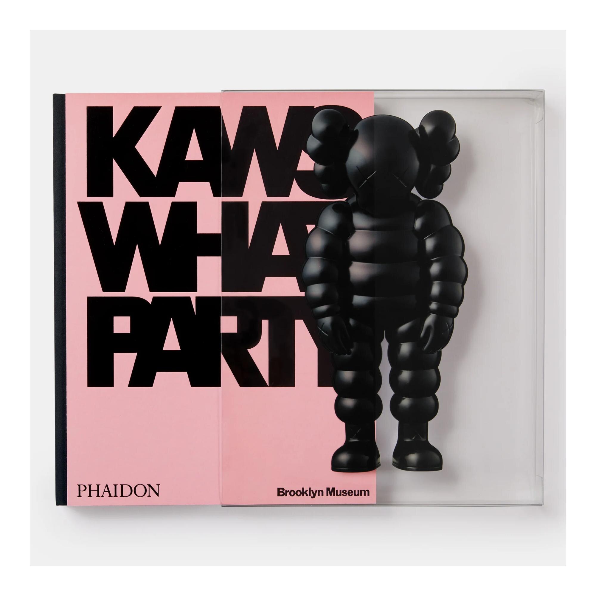 Kaws: what party (black on pink edition) 10