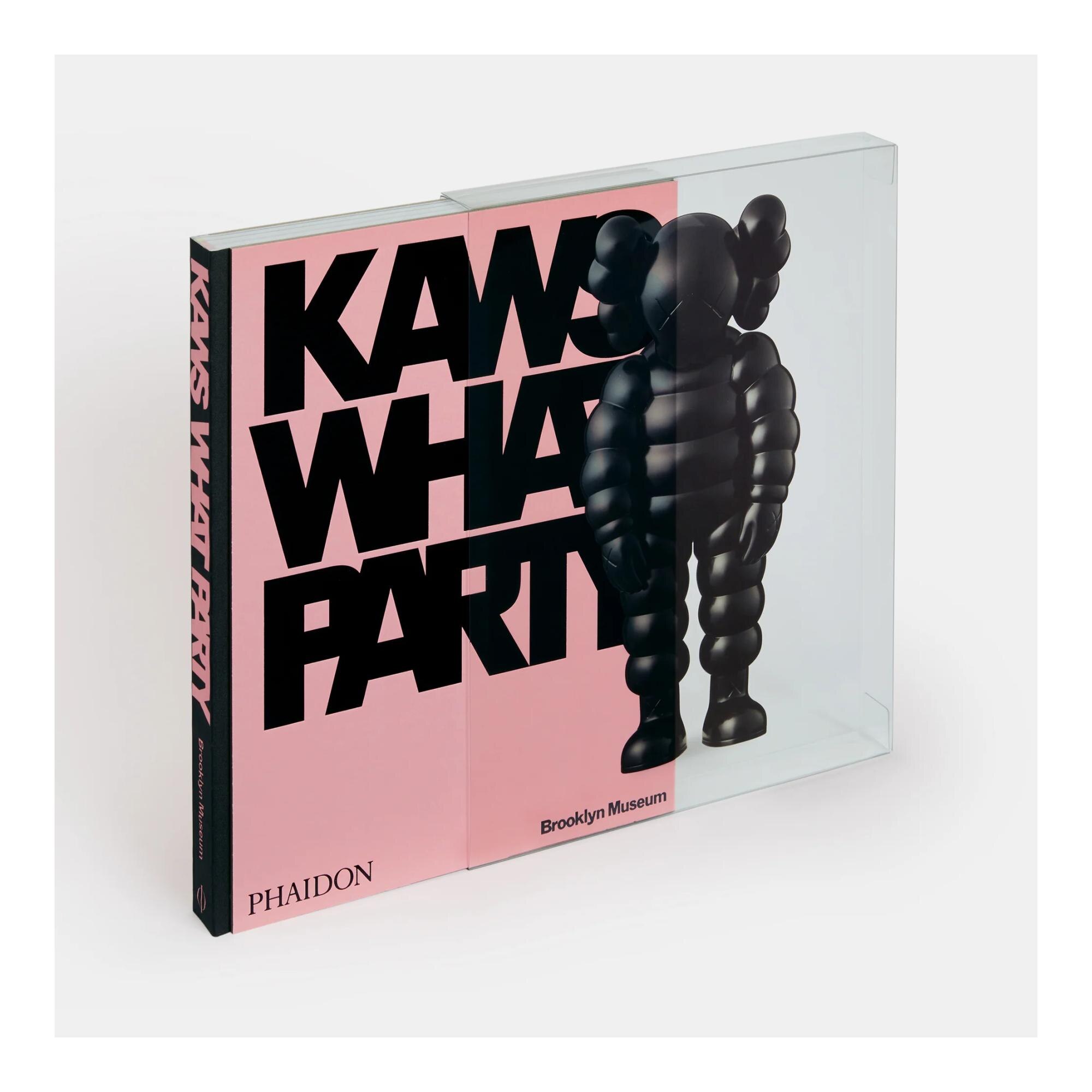 Kaws: what party (black on pink edition) 11