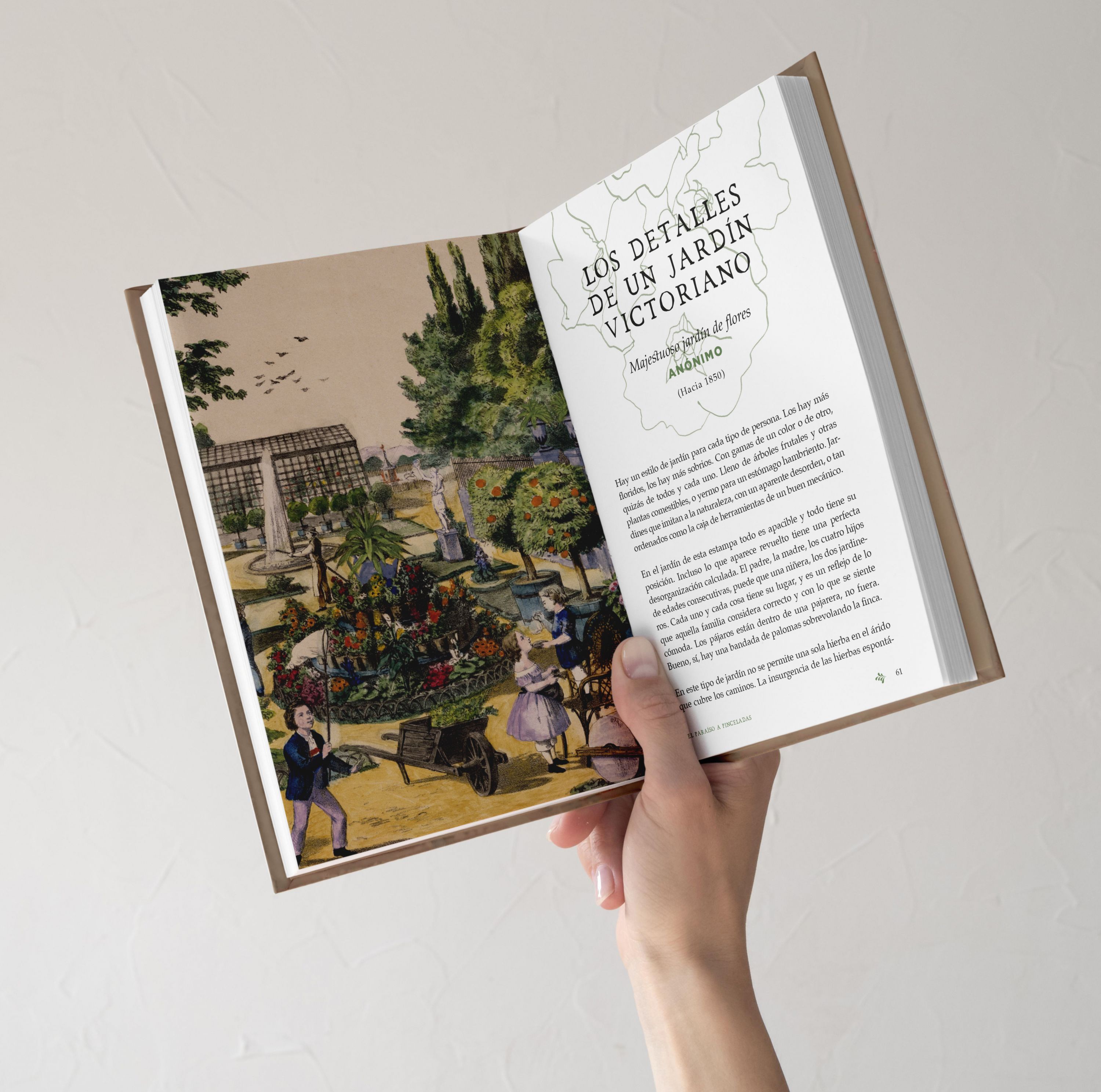 El paraíso a pinceladas: Jardines en las obras de arte (Capa mole com abas) 2