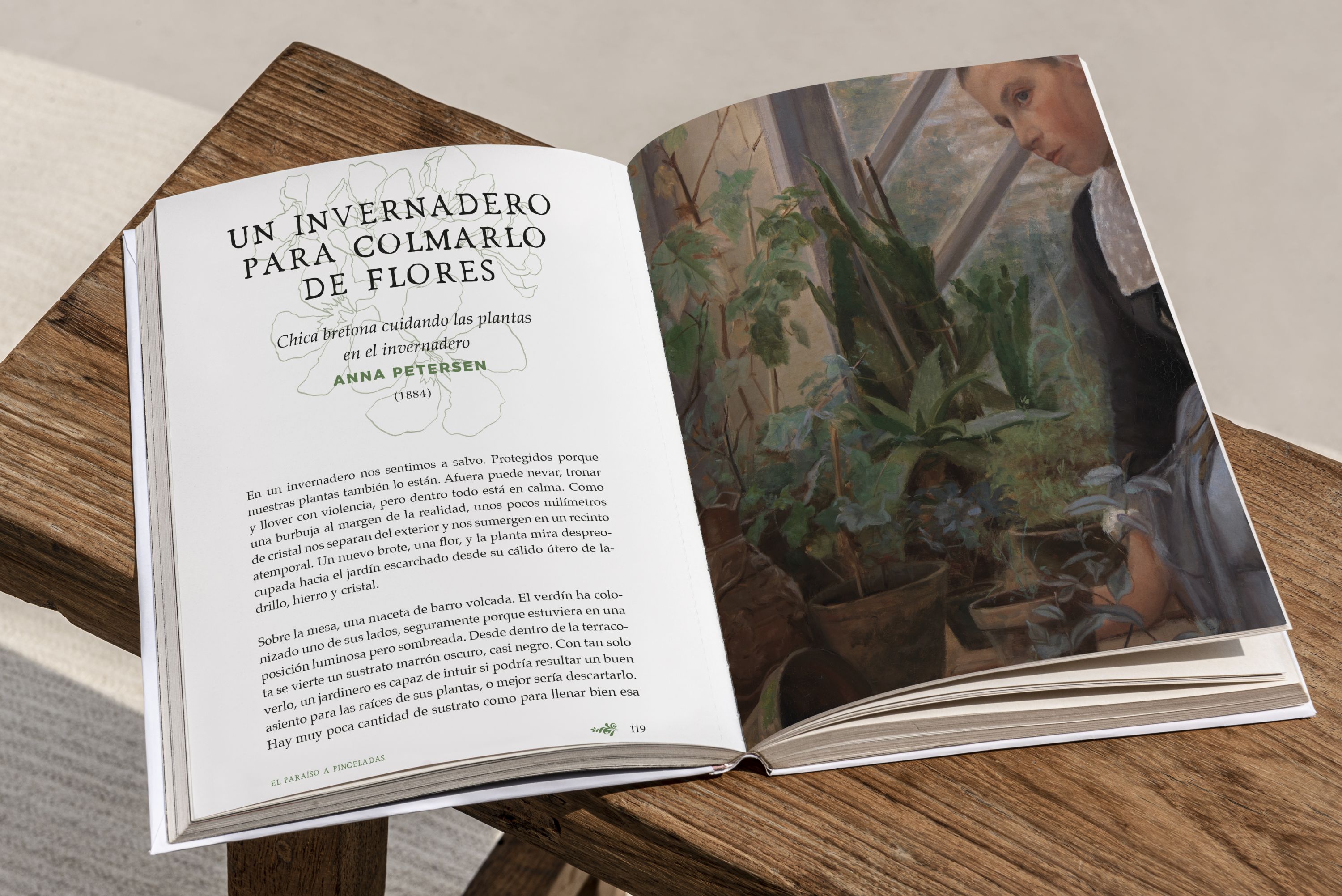 El paraíso a pinceladas: Jardines en las obras de arte (Capa mole com abas) 3