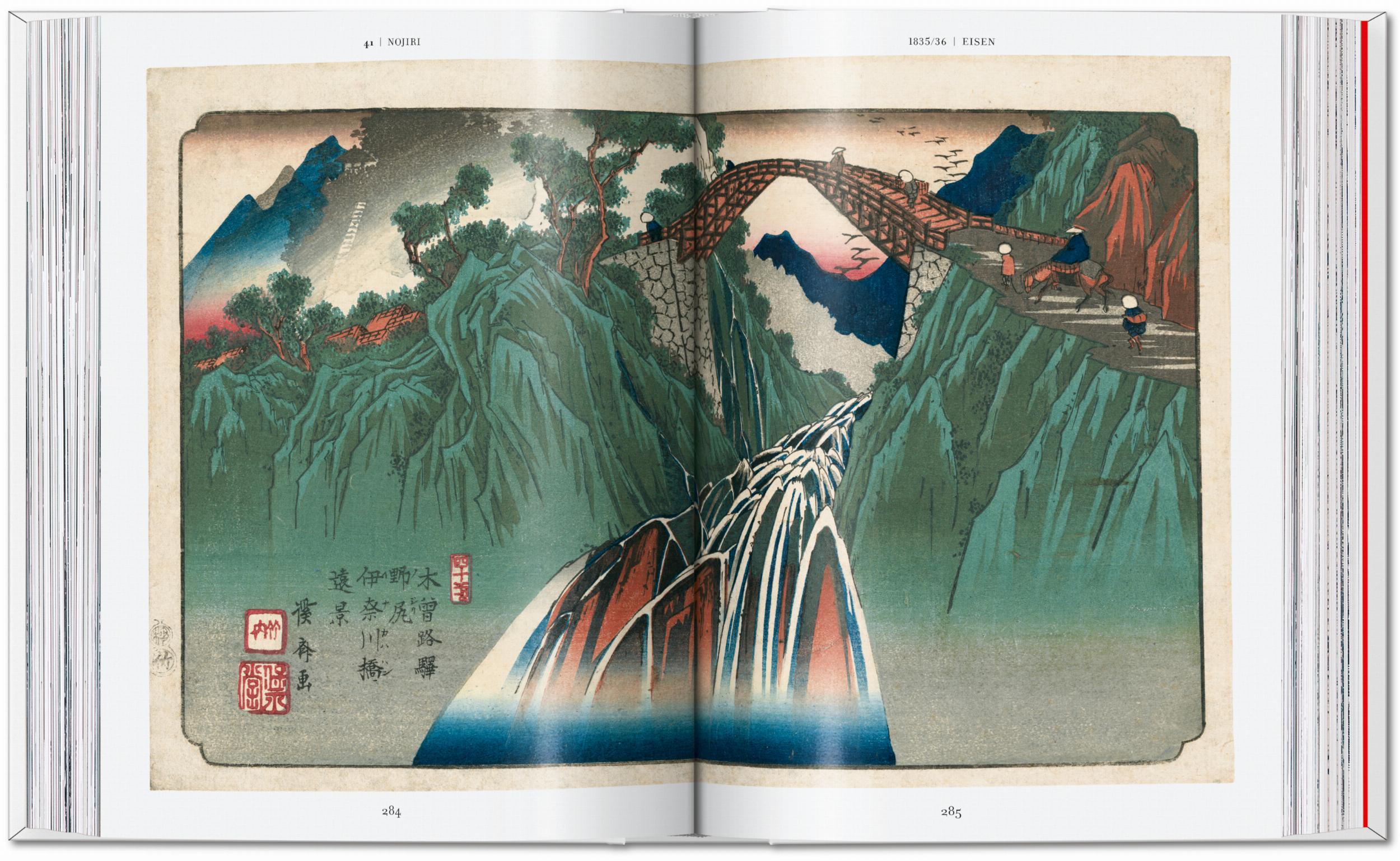 Hiroshige & Eisen. The Sixty-Nine Stations along the Kisokaido. 40th Ed. (Capa dura) 3