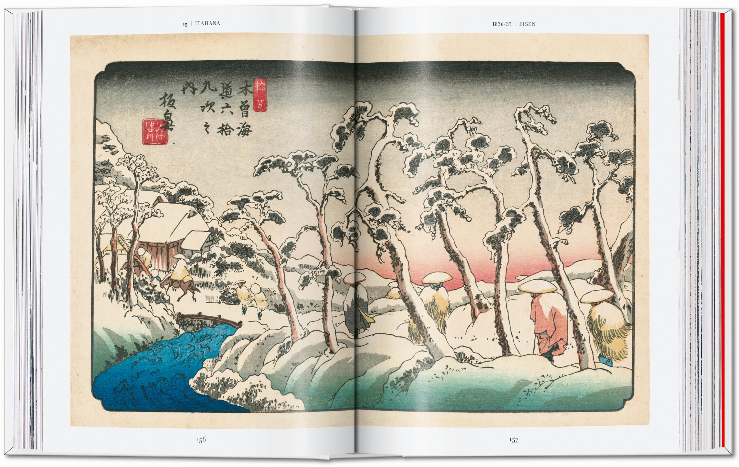 Hiroshige & Eisen. The Sixty-Nine Stations along the Kisokaido. 45th Ed. (Capa dura) 8