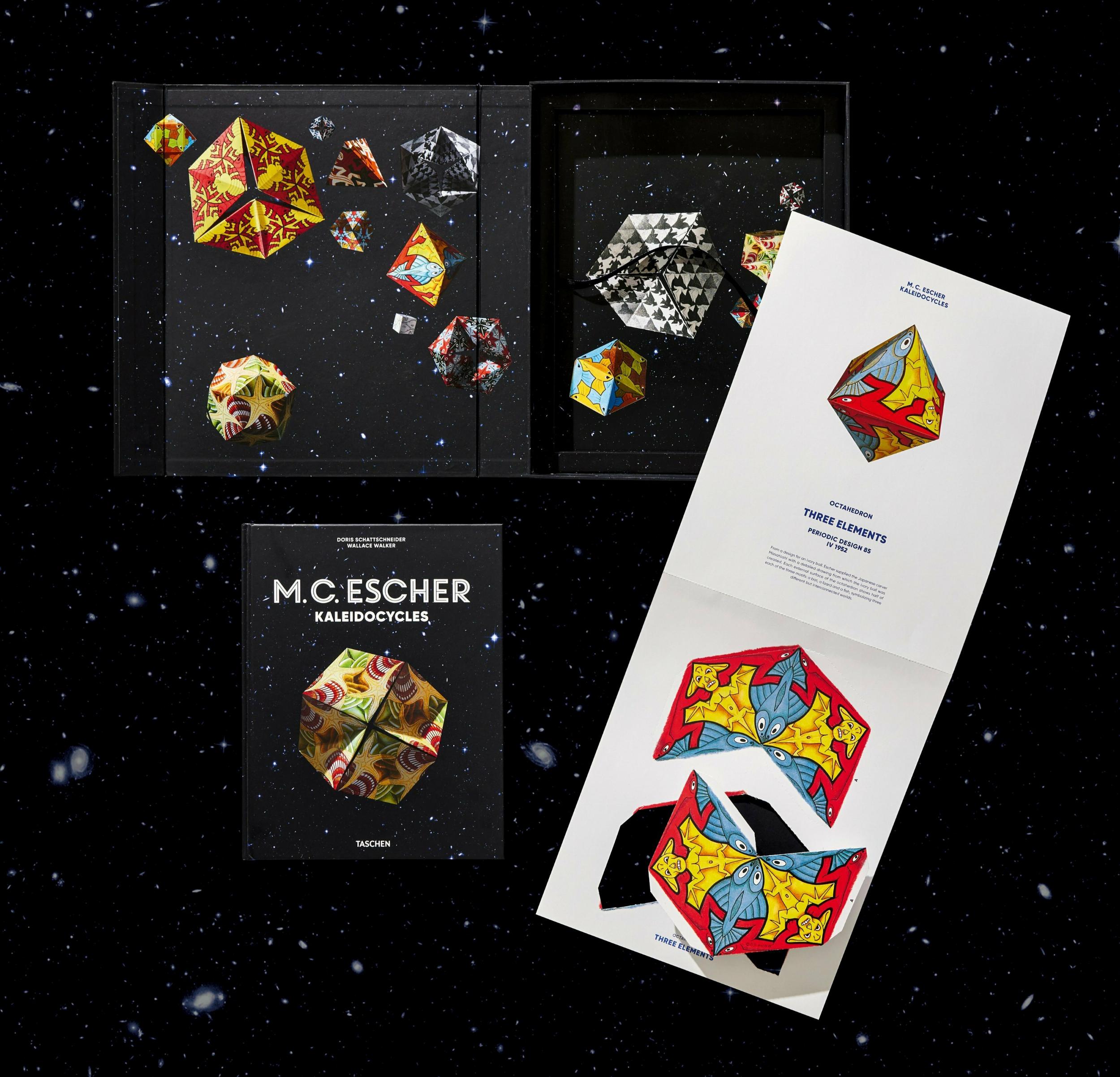 M.C. Escher. Kaleidocycles 5