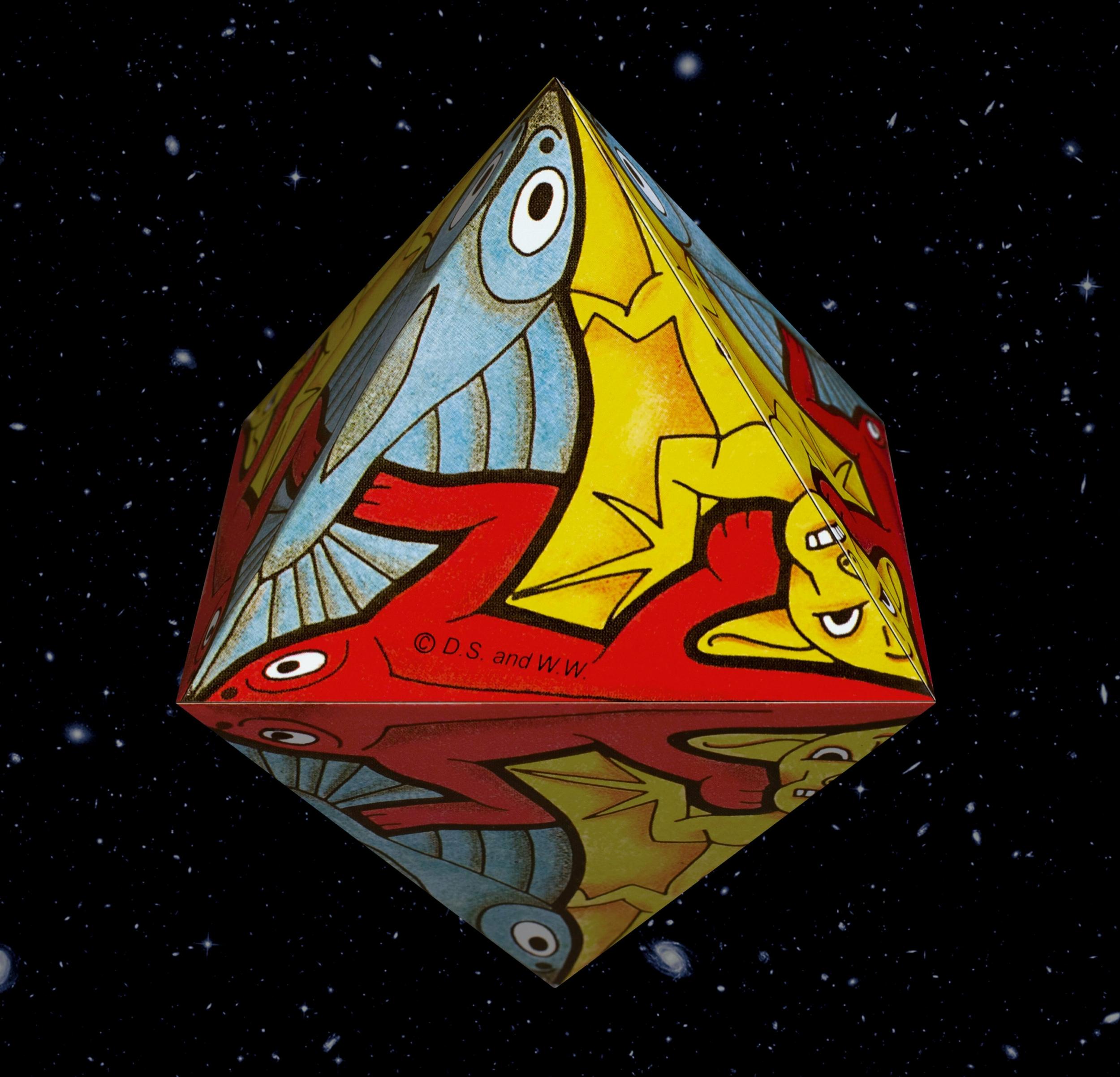 M.C. Escher. Kaleidocycles 15