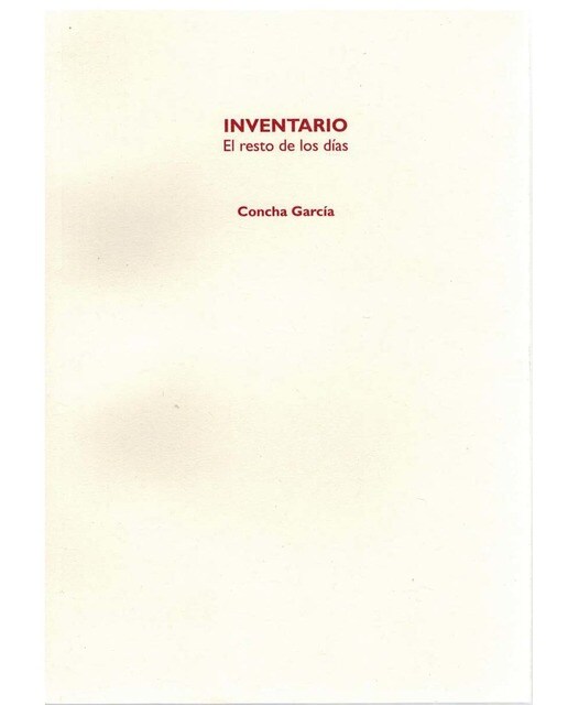Inventario.El resto de los días 1