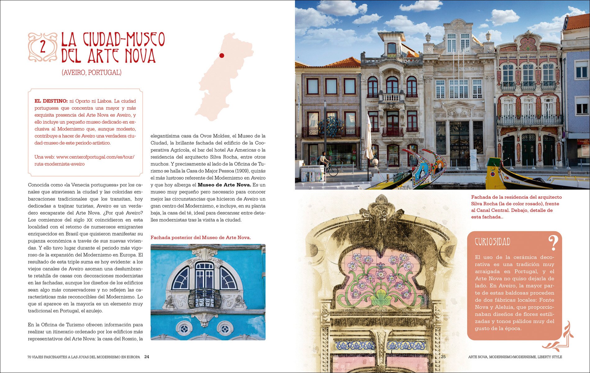 70 Viajes fascinantes a las joyas del modernismo en Europa (Capa mole com abas) 2
