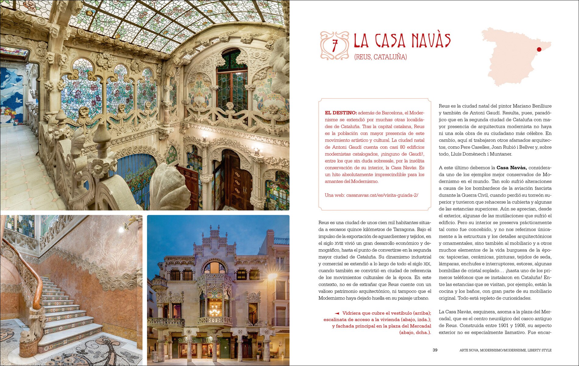 70 Viajes fascinantes a las joyas del modernismo en Europa (Capa mole com abas) 3