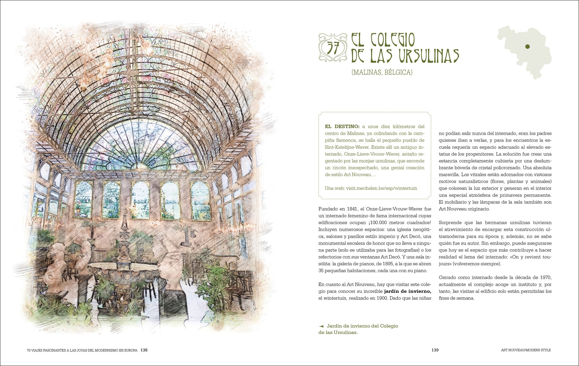 70 Viajes fascinantes a las joyas del modernismo en Europa (Capa mole com abas) 6