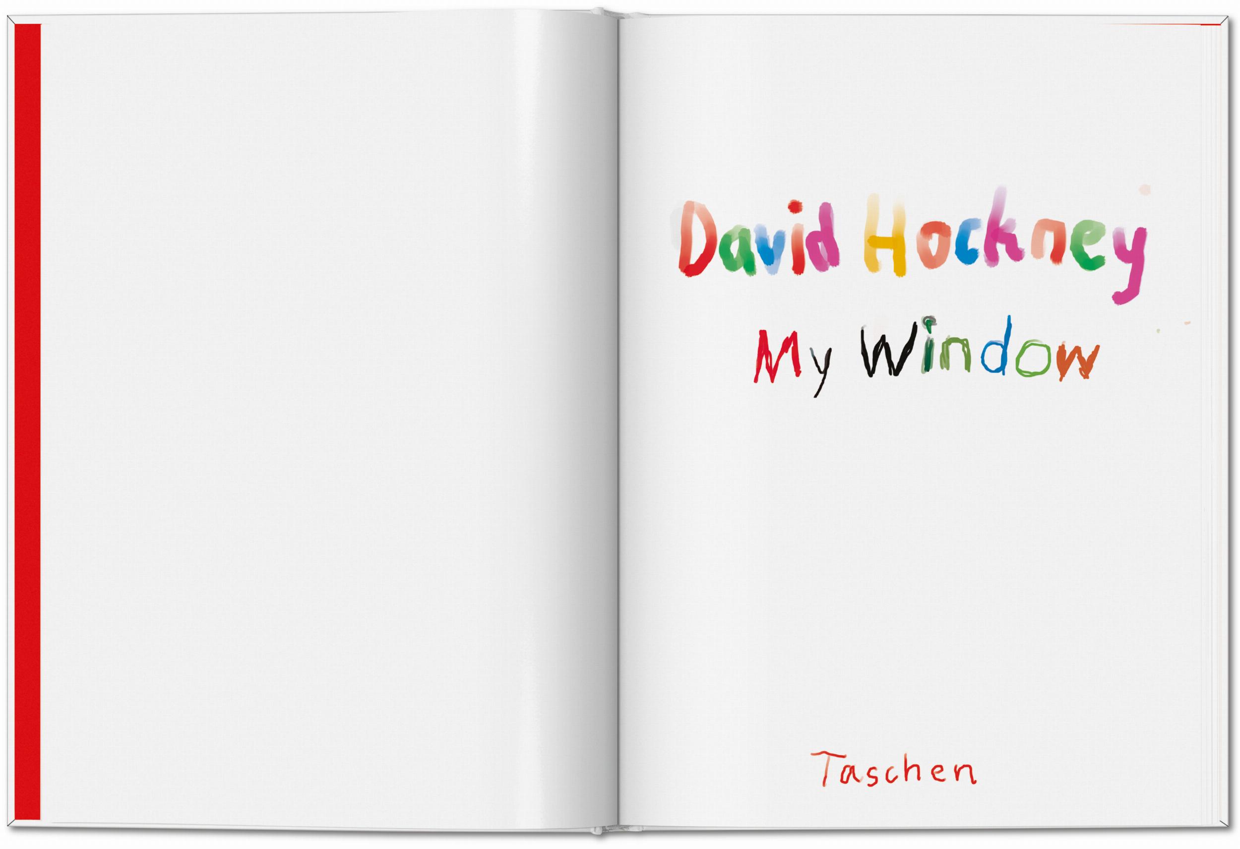 David Hockney. My Window (Capa dura) 6