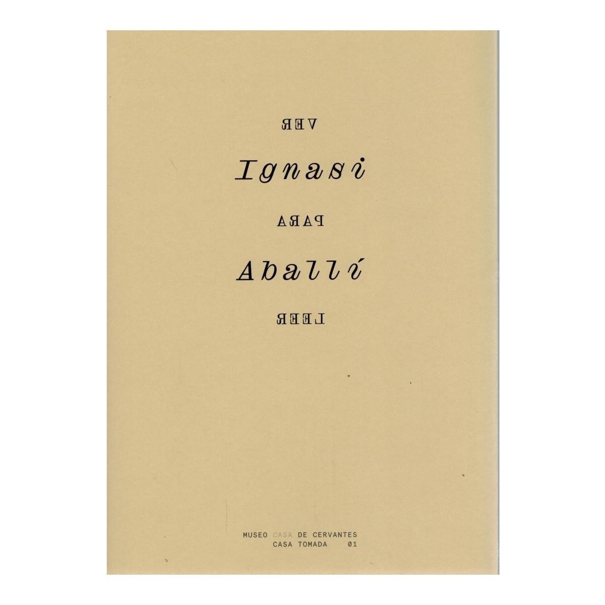 Imagen 1 de Ver para leer. Ignasi Aballí (Tapa blanda)