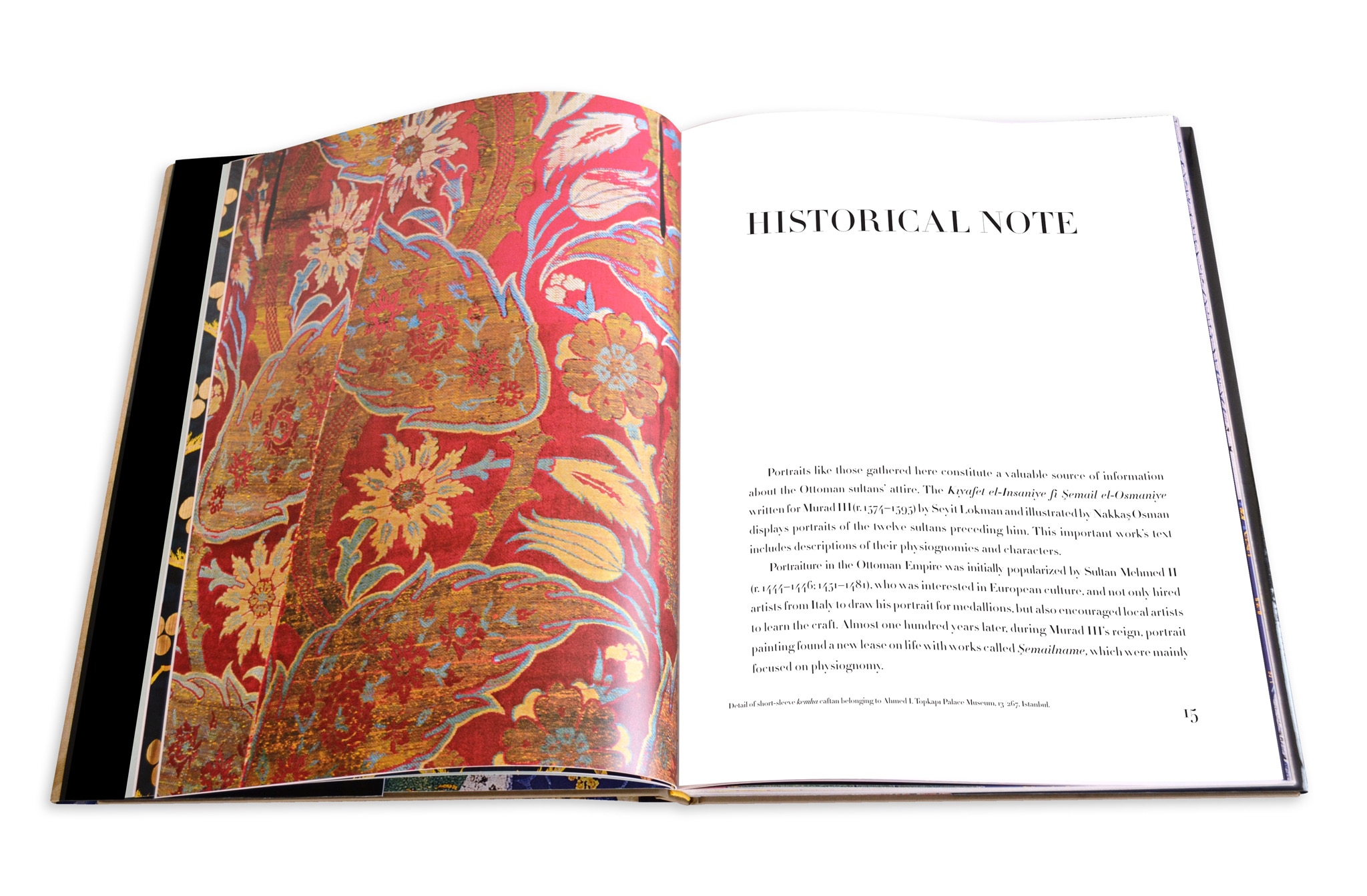 Portraits and caftans of the ottoman sultans 6