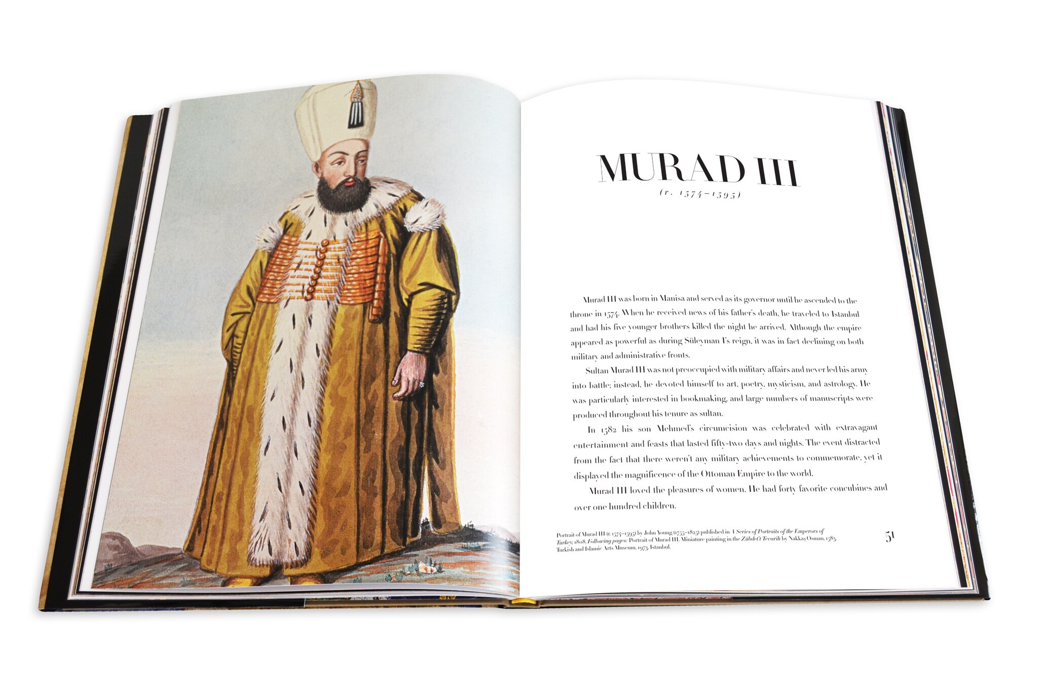 Portraits and caftans of the ottoman sultans 10