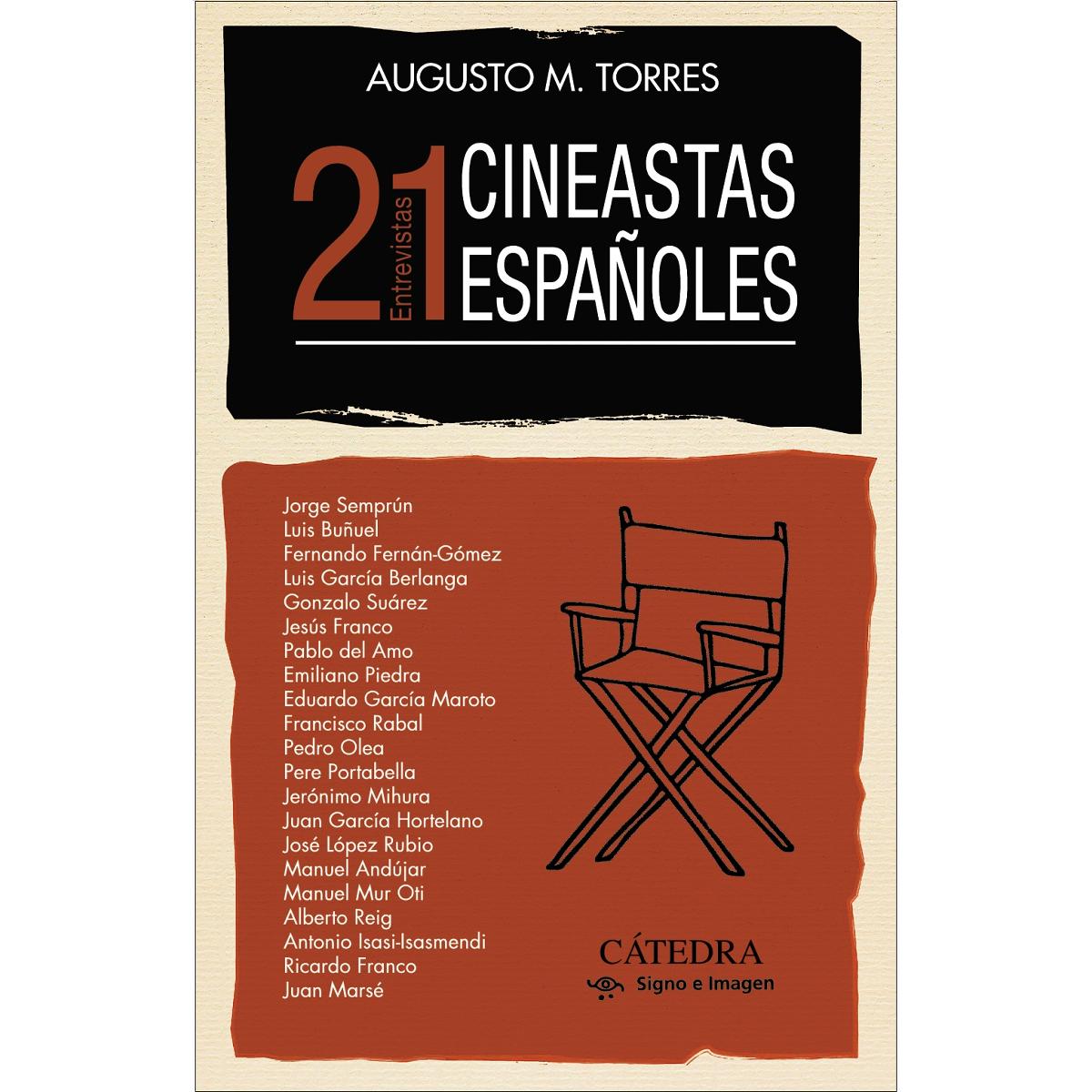 21 cineastas españoles: Entrevistas (Capa mole com abas) 1