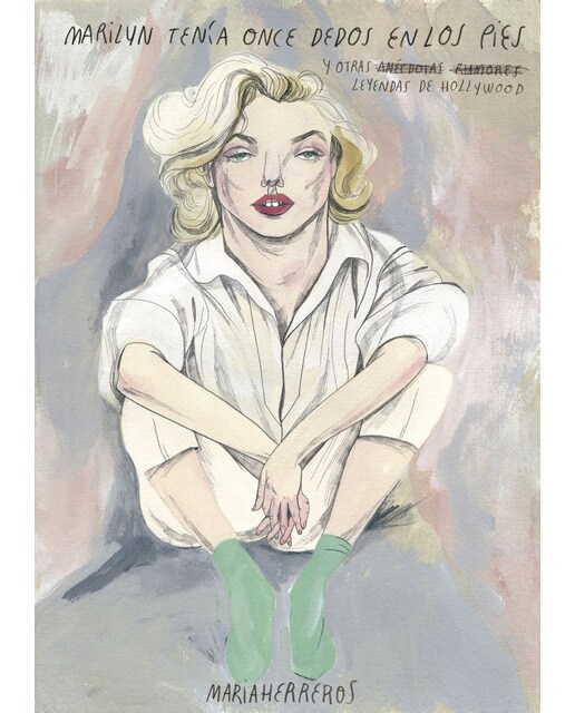 Imagem 0 de Marilyn tenía once dedos en los pies: y otras leyendas de Hollywood (Capa dura)